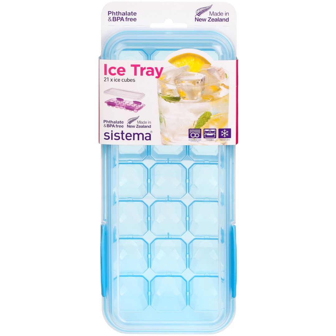 Cubetera de hielo con tapa grande