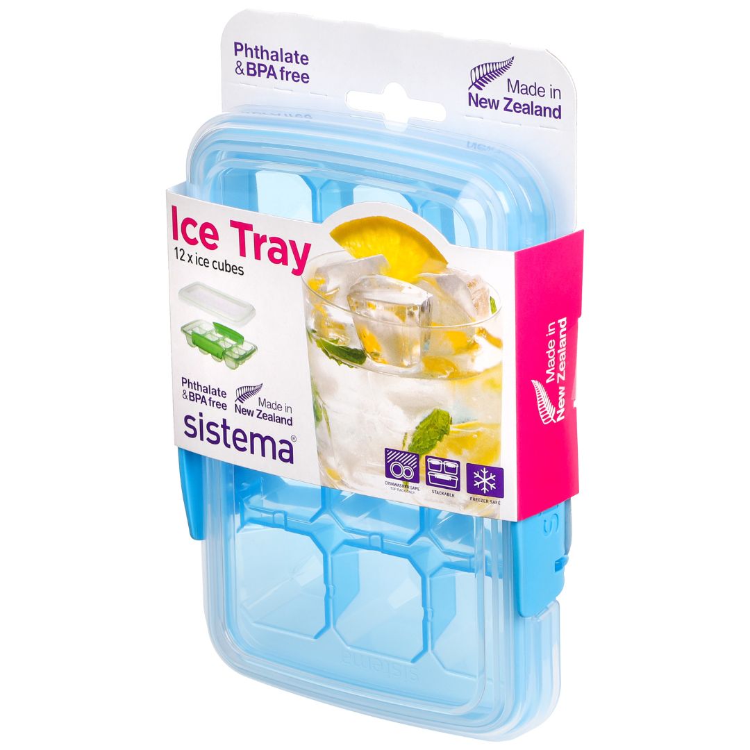 Cubetera de hielo con tapa mediana