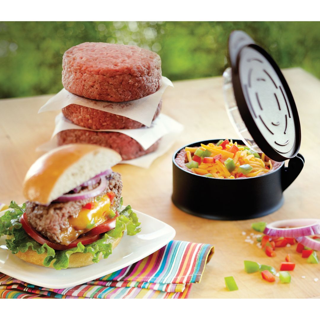 Prensa para Hamburguesas con Relleno Outset