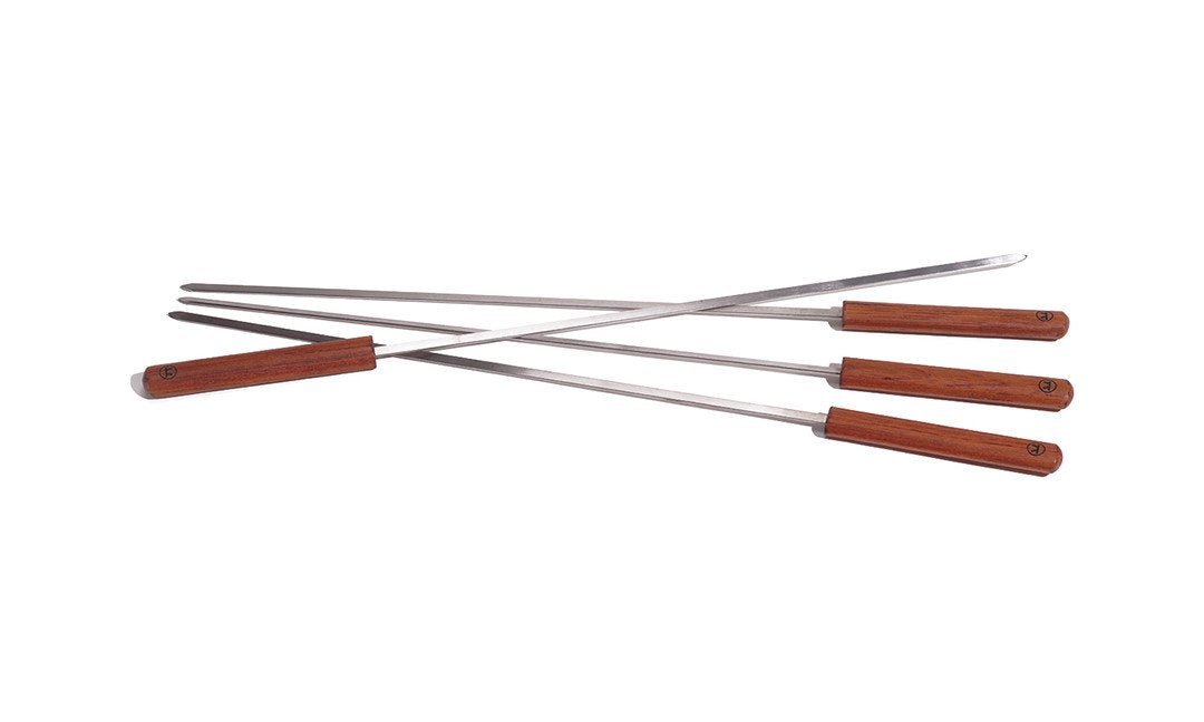 Set de 4 Pinchos para Parrilla Acero Inoxidable Outset