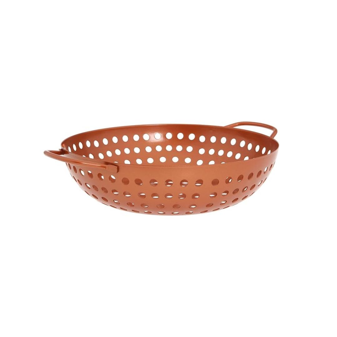 Wok Metalico para Parrilla Antihaderente Cobre Outset