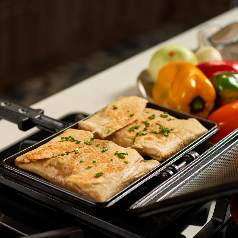 Sandwhichera Victoria de Hierro Fundido Precurada