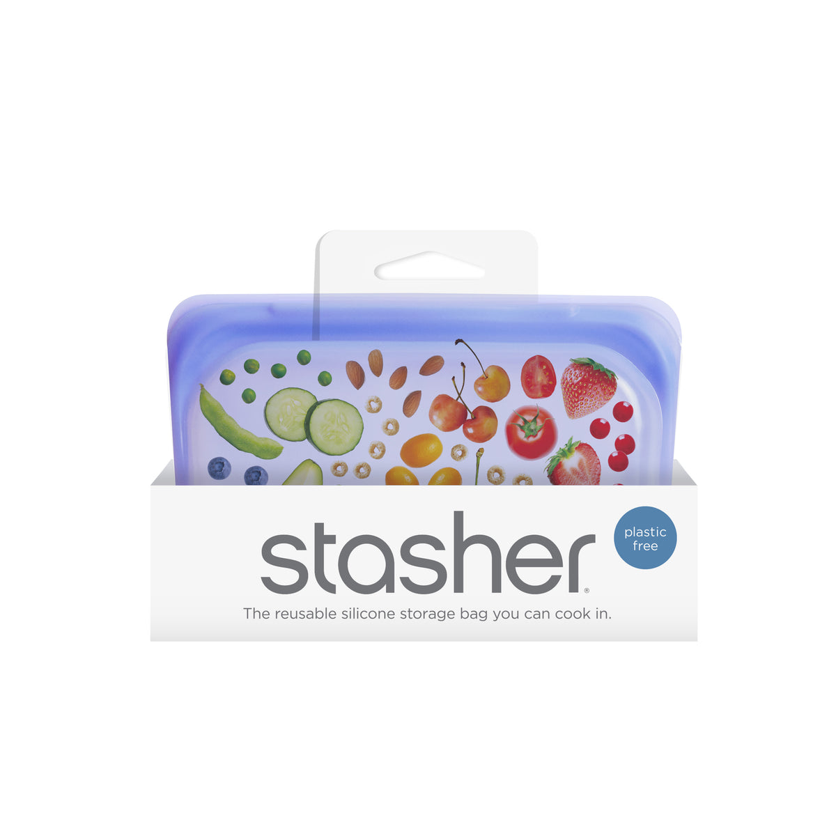 Bolsa Stasher para Guardar y Cocinar Alimentos Reutilizable de 293 ml