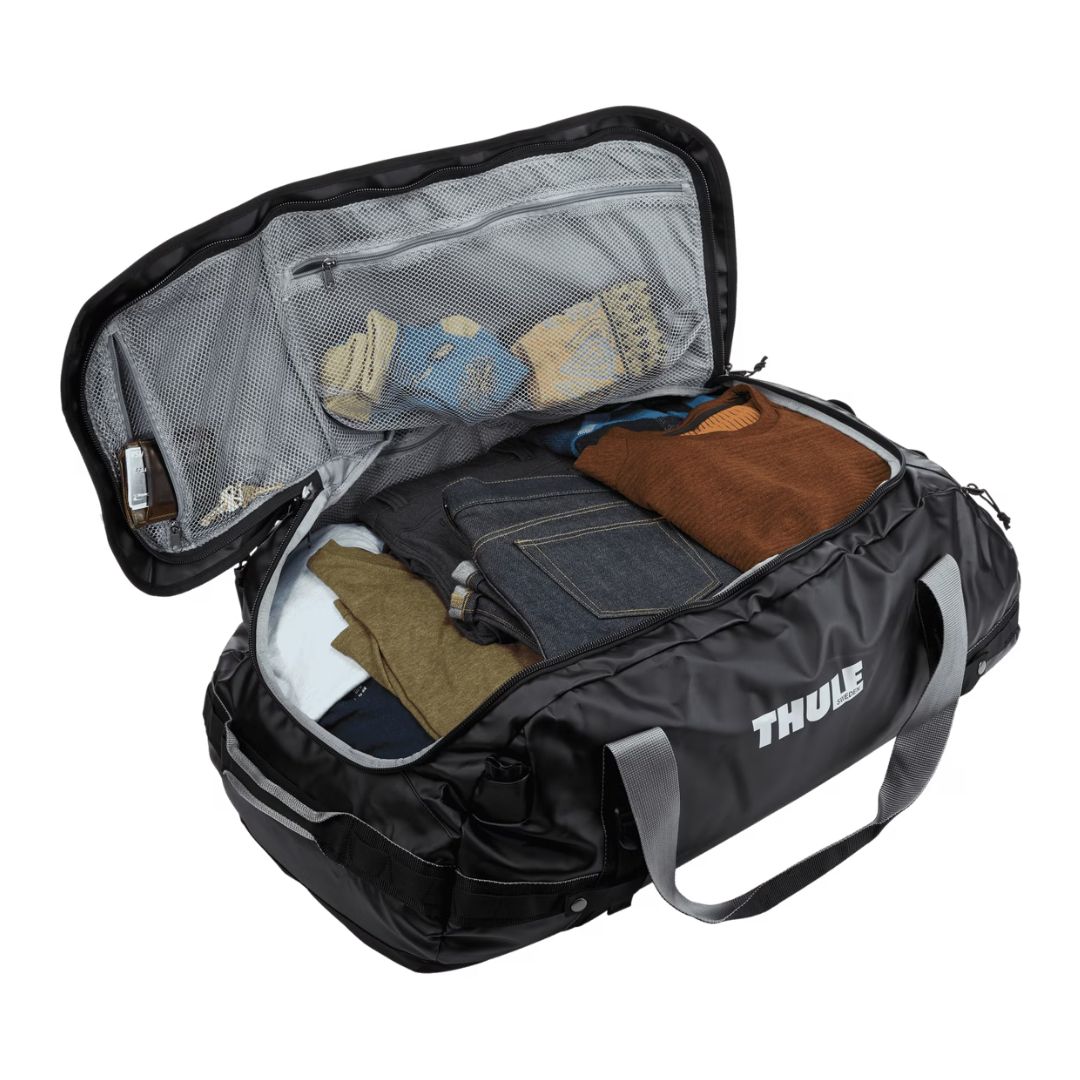 Bolso Viaje Thule Chasm 90 Litros Negro