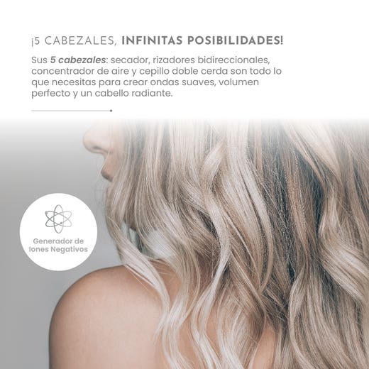 Cepillo Ondulador Siegen Coanda Styler 5 en 1 SG-B2810