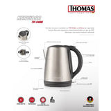 Hervidor Thomas Acero Inoxidable 1,8 lts TH-5408I