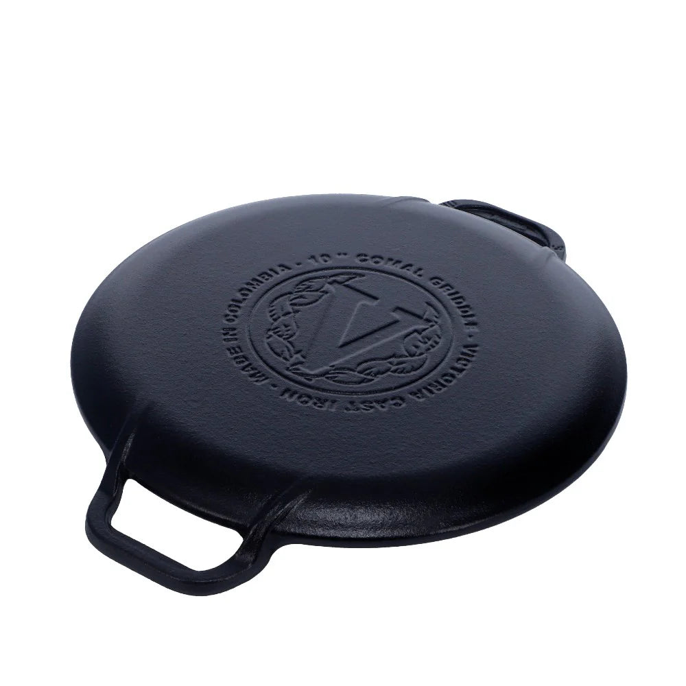 Plancha Victoria Para Pizza Doble Asa 25 Cm