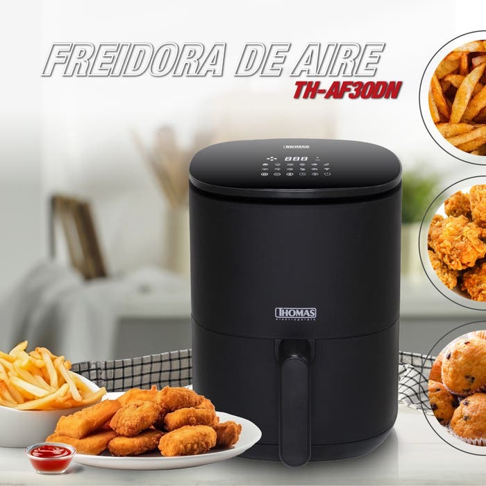 Freidora de Aire Digital Led Touch TH-AF30DN