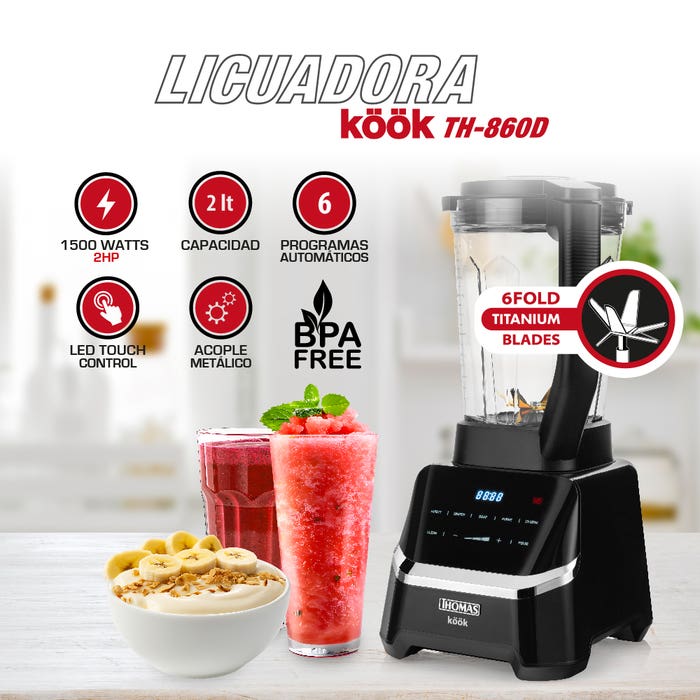 Licuadora Thomas Köök Pro 2HP TH-860D