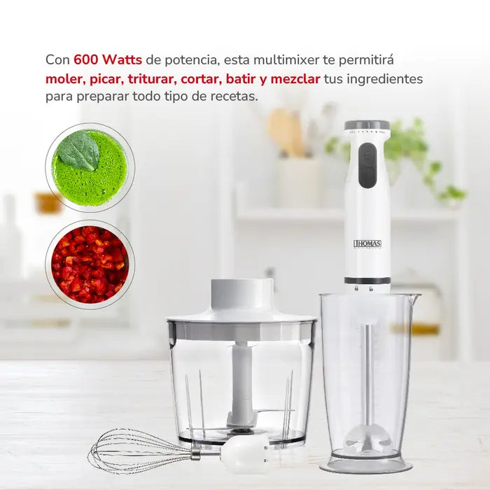 Minipimer Thomas 600 watts TH-8725