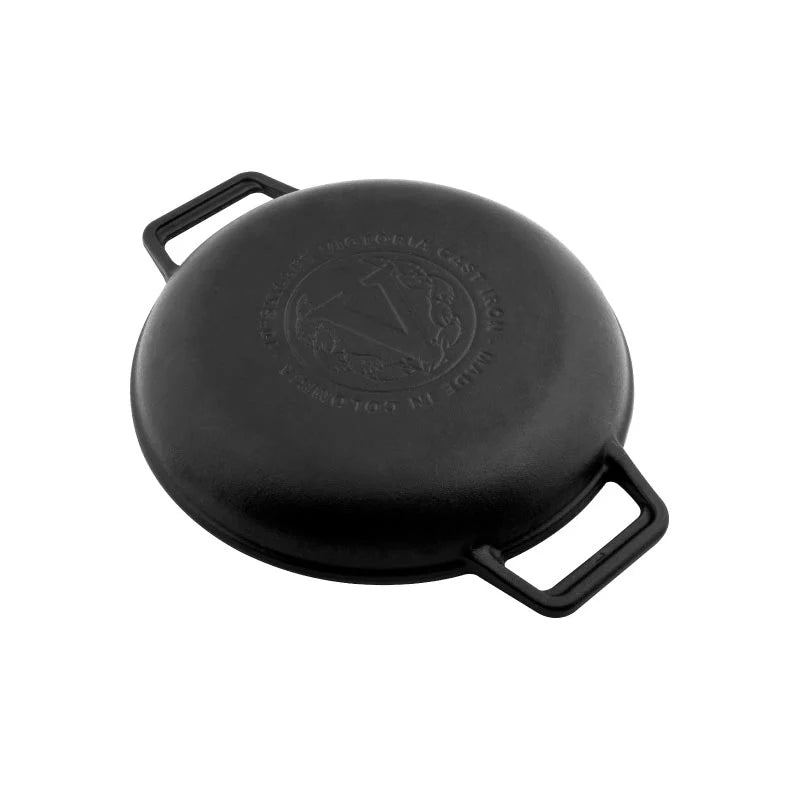 Sarten Victoria Redondo Grill 25 cm Hierro Fundido Precurado