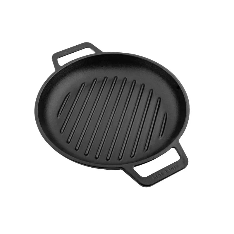 Sarten Victoria Redondo Grill 25 cm Hierro Fundido Precurado