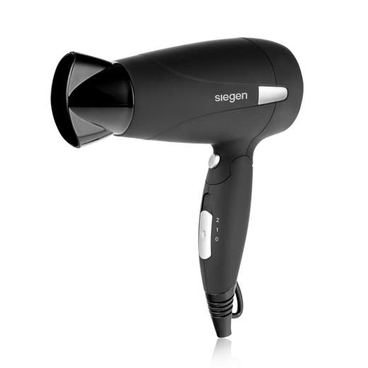 Secador Siegen Let's Go Travel Negro Tourmalina Ion SG-3012