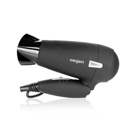 Secador Siegen Let's Go Travel Negro Tourmalina Ion SG-3012