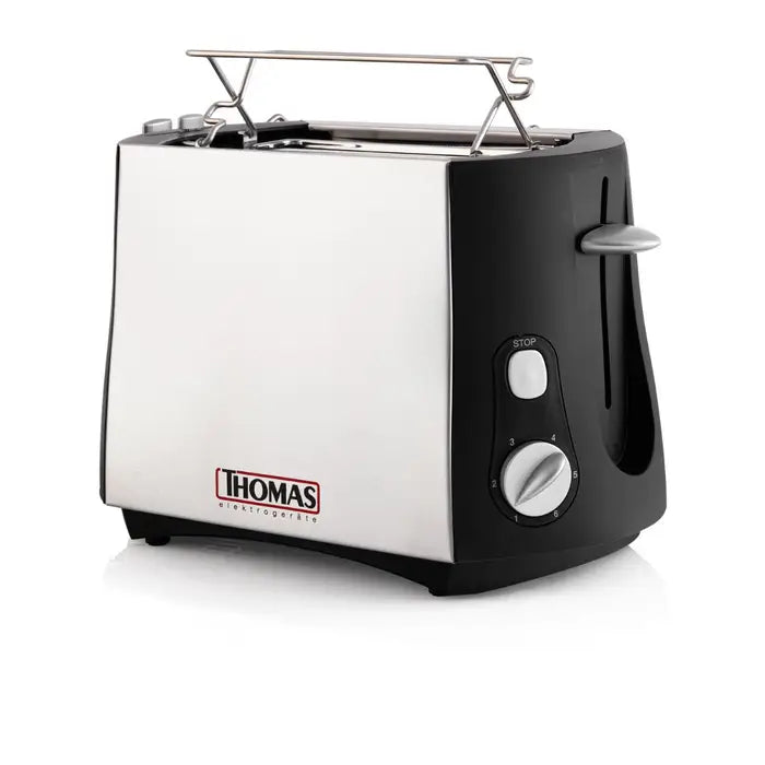 Tostador Eléctrico Thomas Acero 2 Rebanadas TH-120