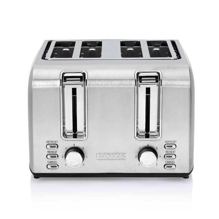 Tostador 4 rebanadas Acero Inox TH-133i