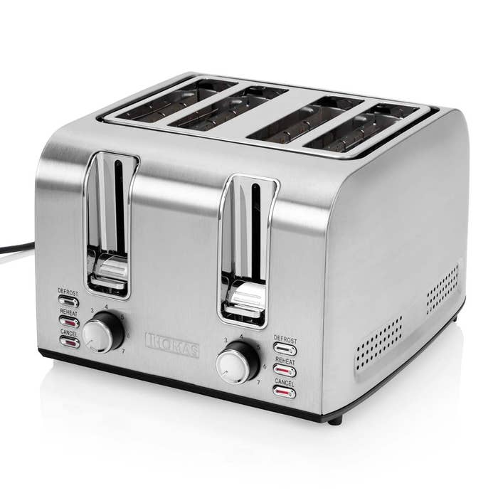 Tostador 4 rebanadas Acero Inox TH-133i