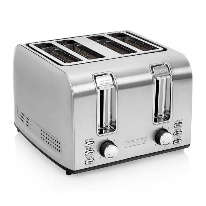 Tostador 4 rebanadas Acero Inox TH-133i