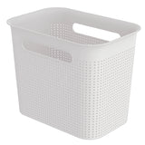 Canasto Plástico Rotho Blanco 7 Litros