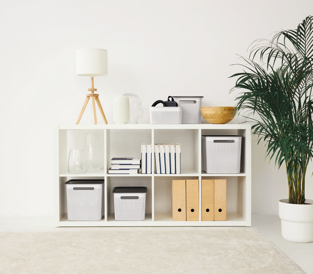 Canasto Plástico Rotho Blanco 16 Litros