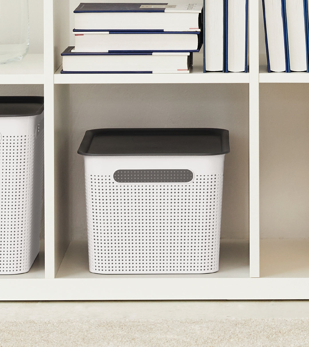 Canasto Plástico Rotho Blanco 16 Litros