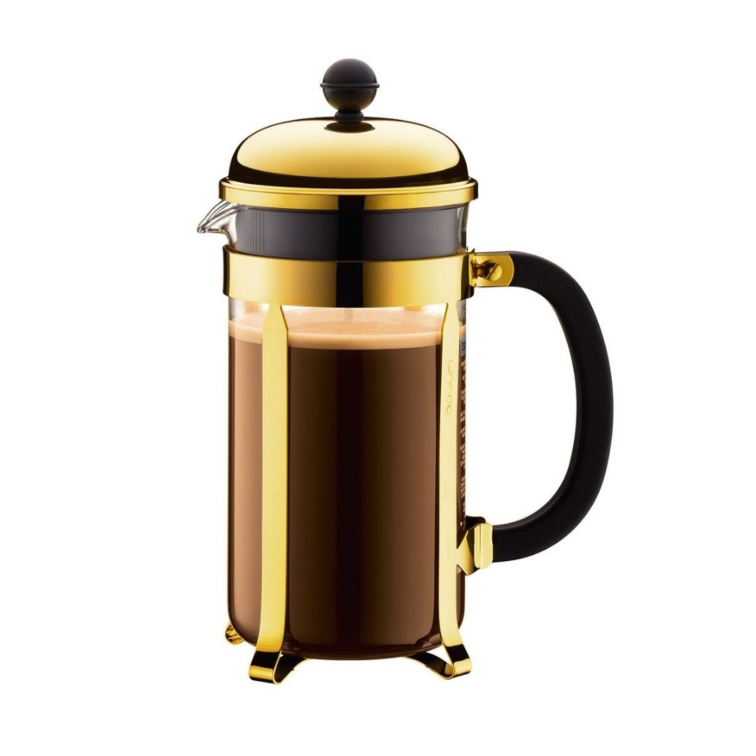 Cafetera Prensa Francesa Bodum Chambord 1 lt Cobre