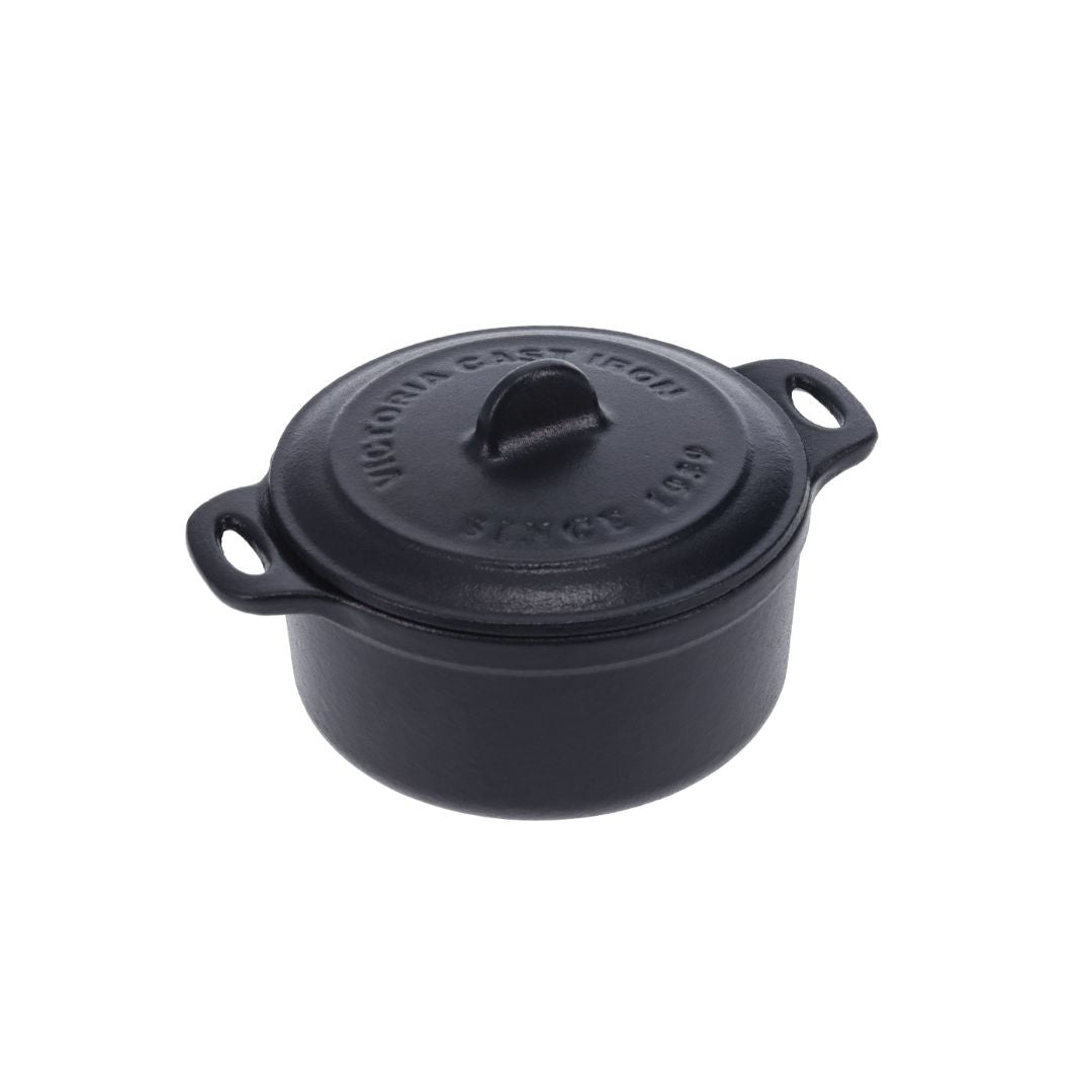 Mini Olla Victoria Cocotte de Hierro Fundido Precurado