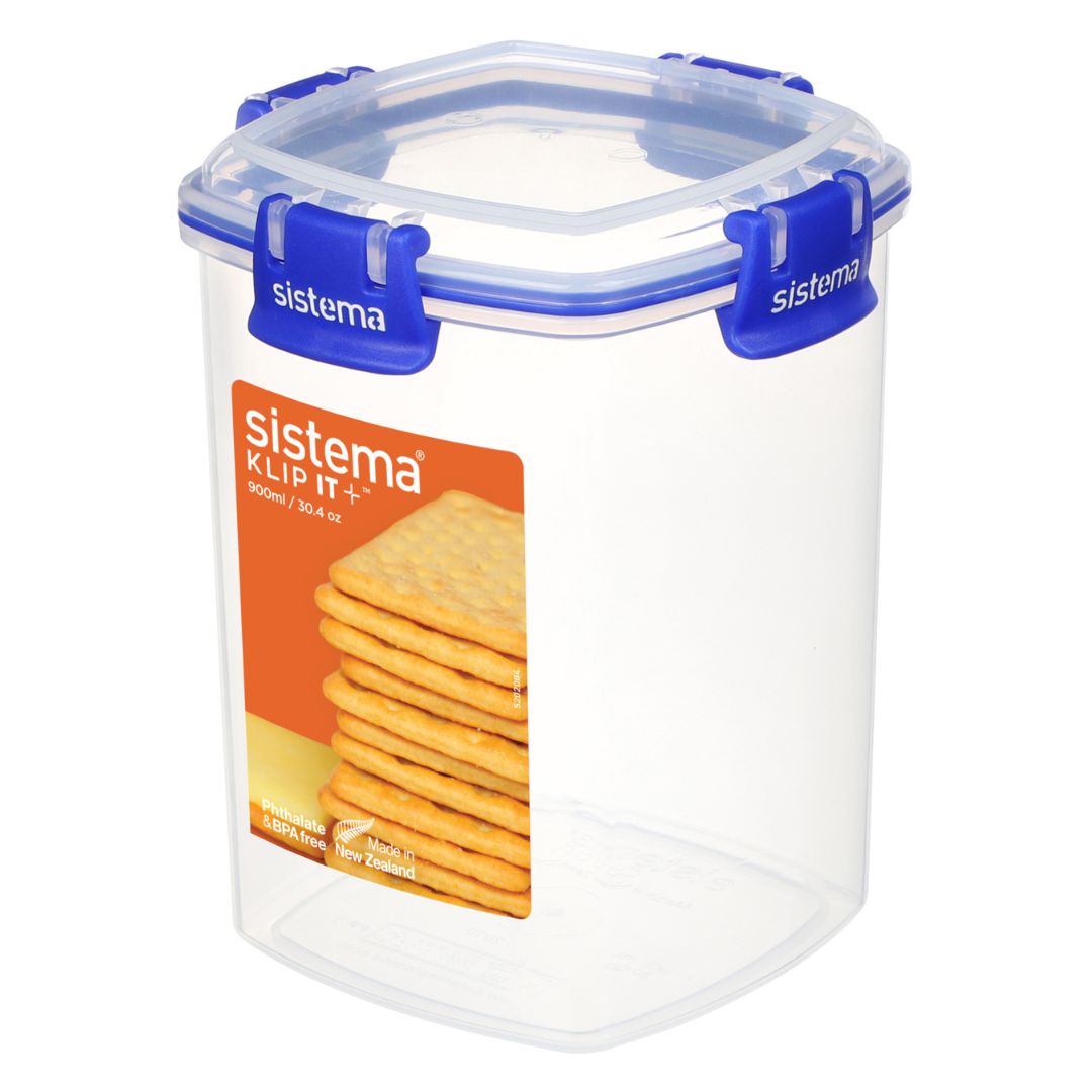 Contenedor para galletas Klip It Plus 900 ml.