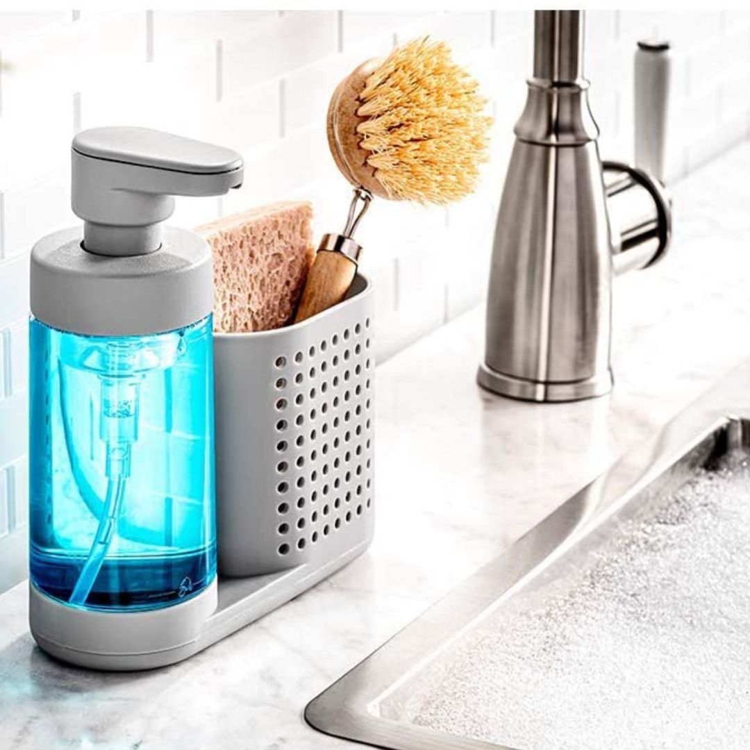 Dispensador Jabonera Espumadora Madesmart con Organizador