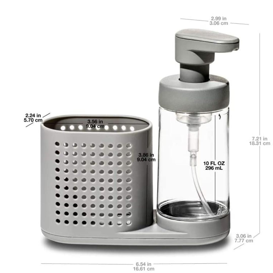 Dispensador Jabonera Espumadora Madesmart con Organizador