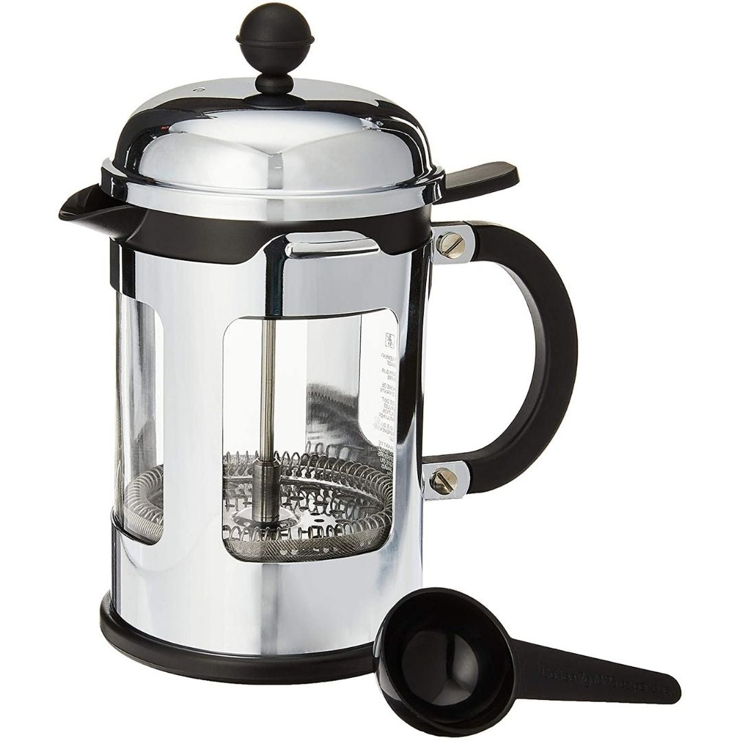 Cafetera Prensa Francesa Bodum Chambord 500 ml Plateada