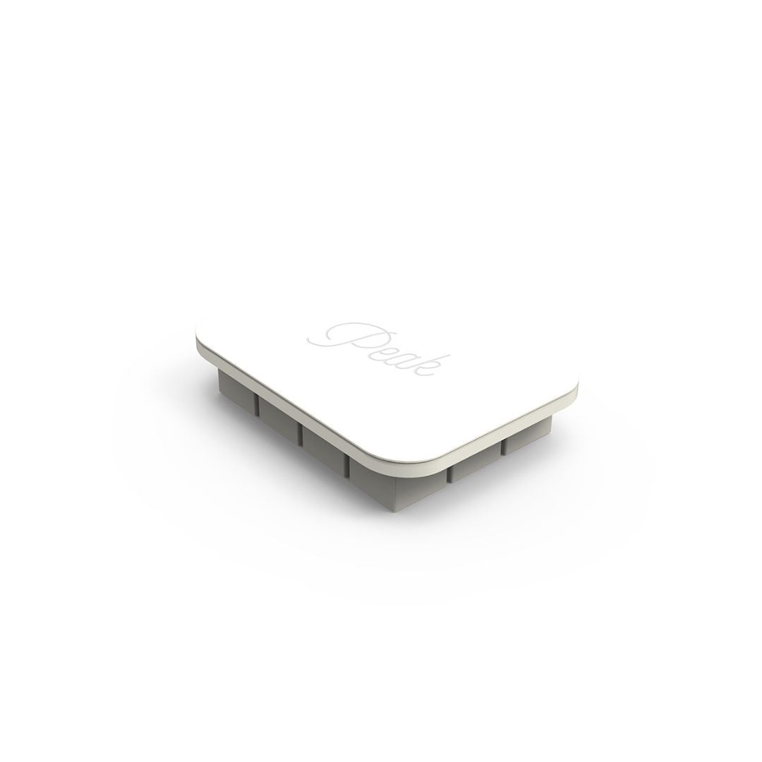 Cubetera de Silicona blanca para 12 Hielos de 3 cm