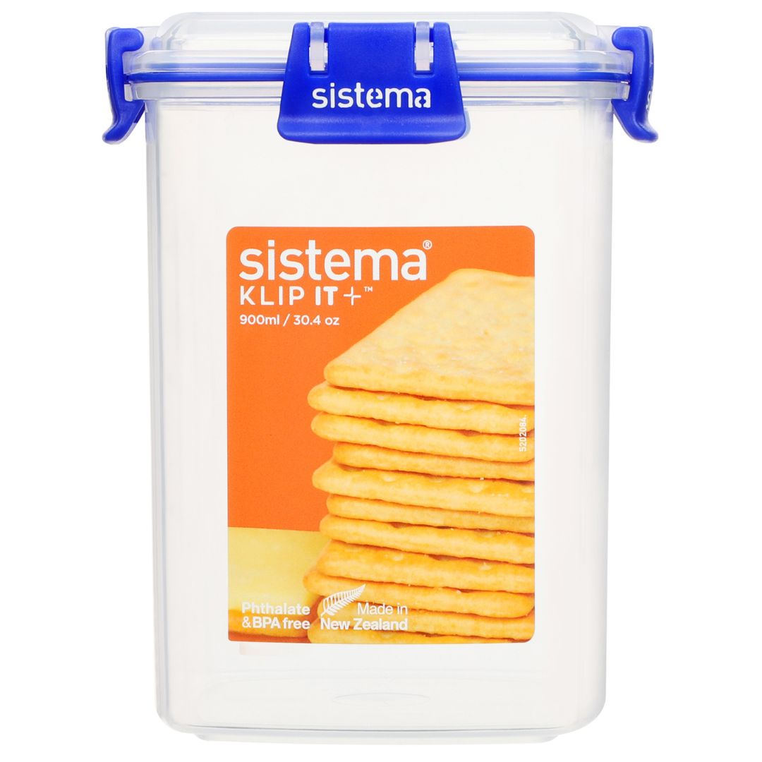 Contenedor para galletas Klip It Plus 900 ml.