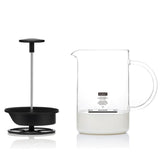 Batidor De Leche Con Mango de Cristal 250 ml