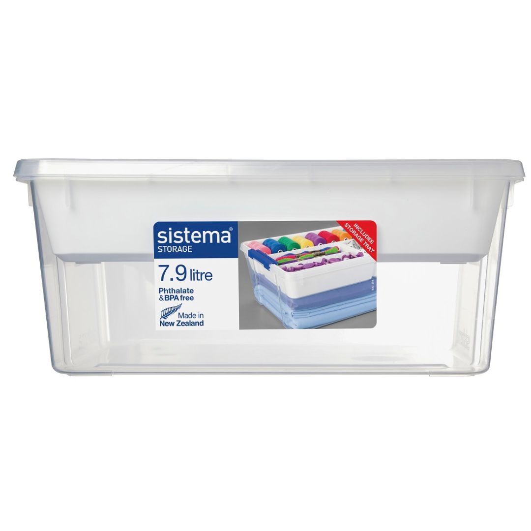 Caja Organizadora con bandeja 7,9 Lts