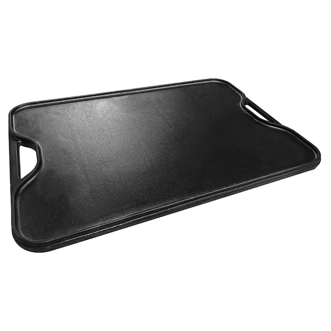 Plancha Reversible Hierro Fundido Precurado 33 x 21 cm