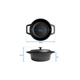 Olla Victoria Hierro Fundido Precurado 3,8 Litros