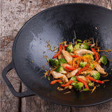 Wok Hierro Fundido Esmaltado 35 cm