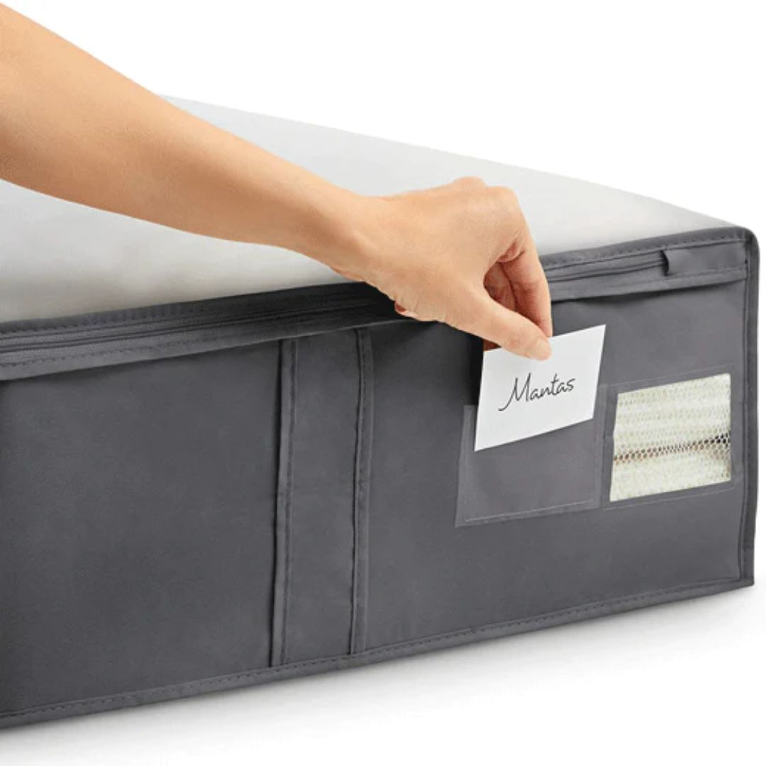 Funda para Mantas y Ropa Deluxe 55 x 65 cm Negra