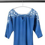 Set de 5 Colgadores Para Ropa Con Barra, 36 cm en forma de U