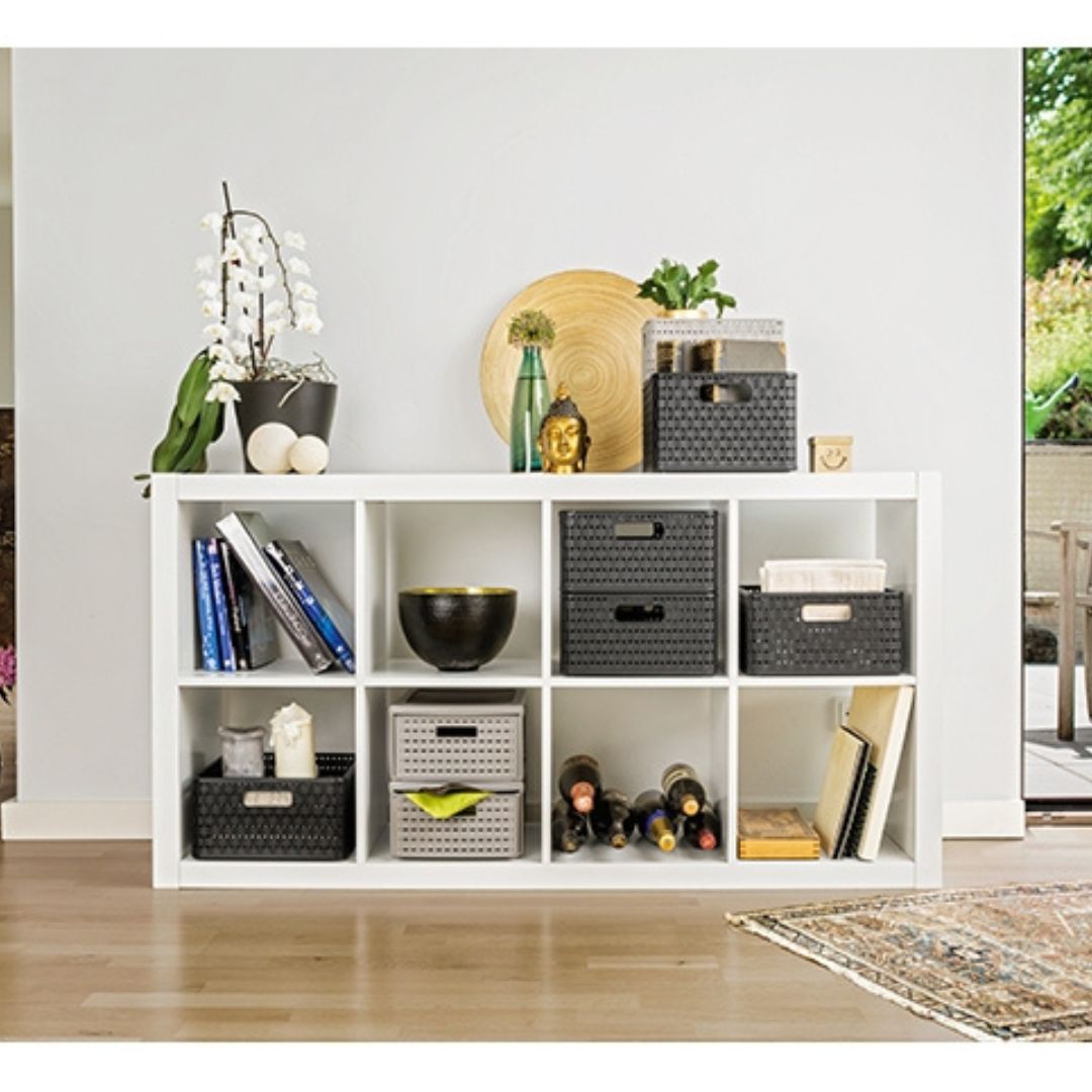 Canasto Plástico Rotho Blanco 6 Litros