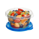 Set de 4 contenedores redondos 760 ml