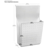 Organizador Colgante Madesmart 35 x 25 cm