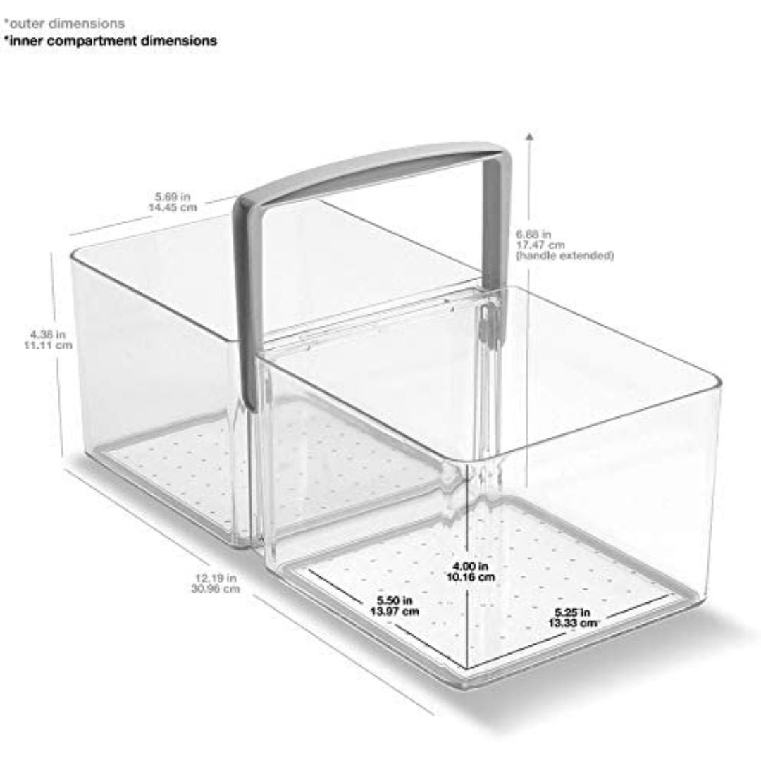 Organizador Doble Madesmart para Refrigerador