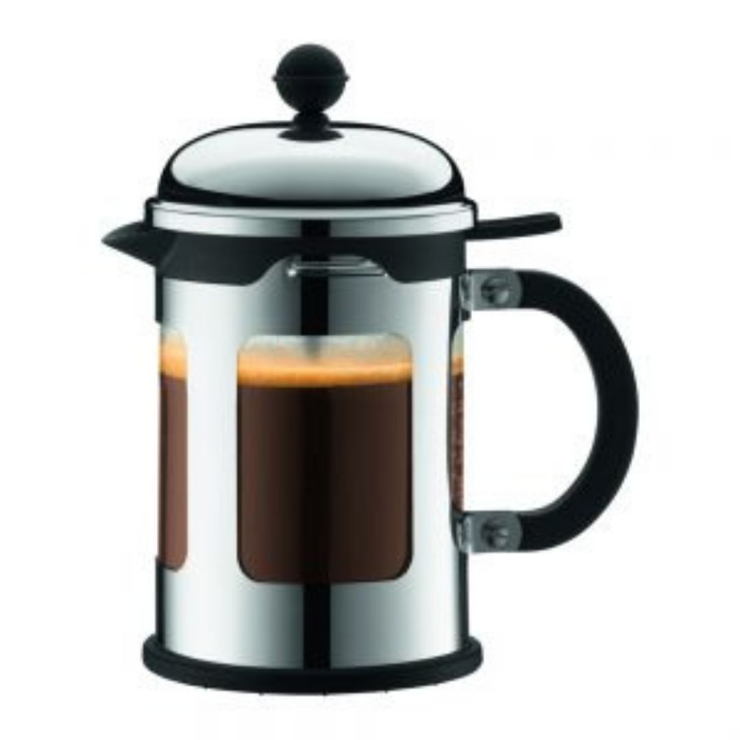 Cafetera Prensa Francesa Bodum Chambord 500 ml Plateada