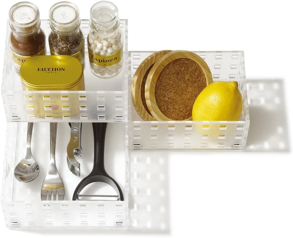 Organizador Apilable Like It de 3 Unidades Grande