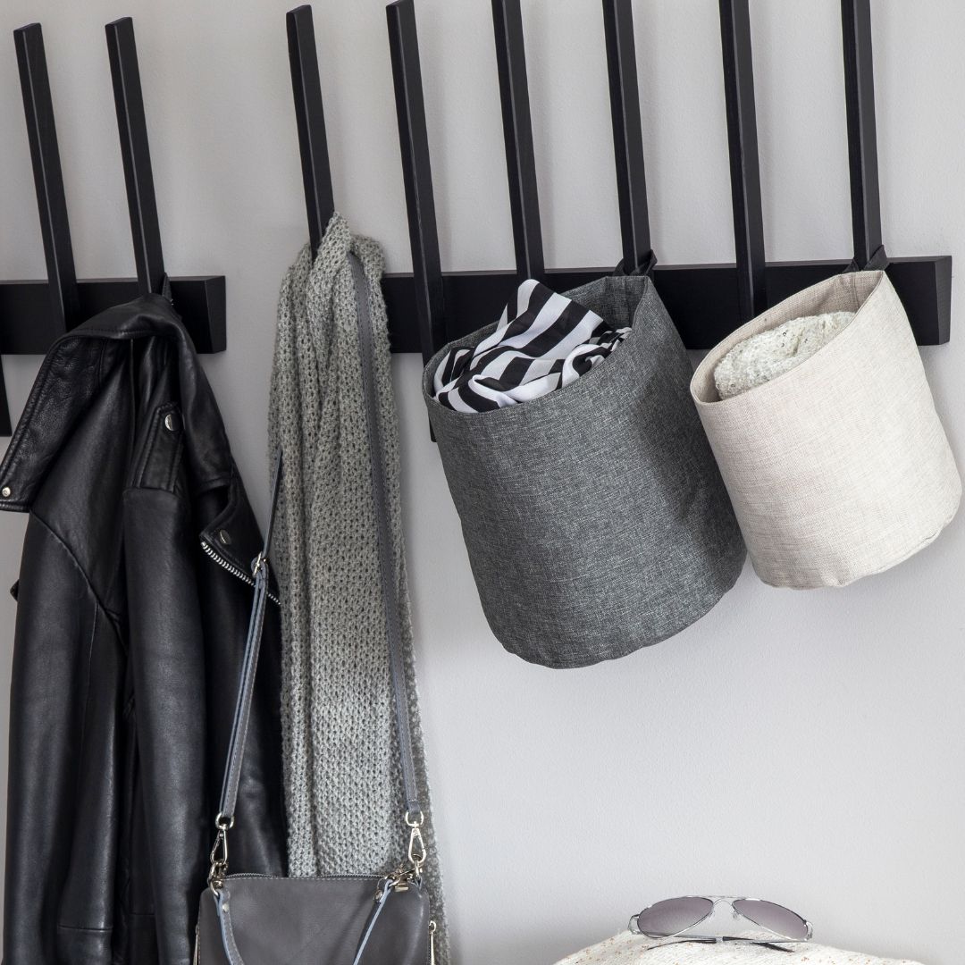 Bolsa Organizadora Bigso Box Beige 22 x 22 cm