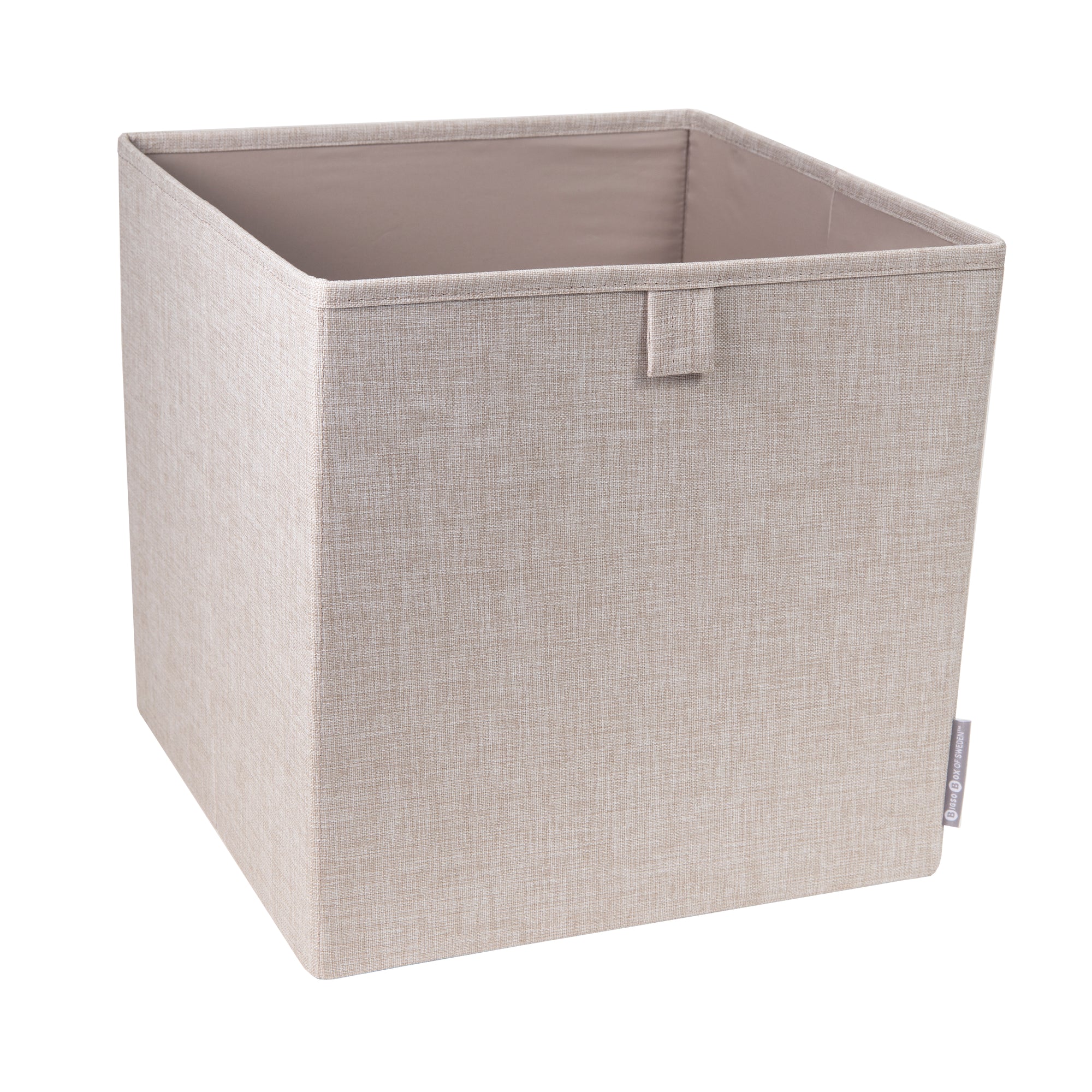 Organizador Bigso Box Cuadrado Multipropósito 31,5 x 31,5 cm Beige