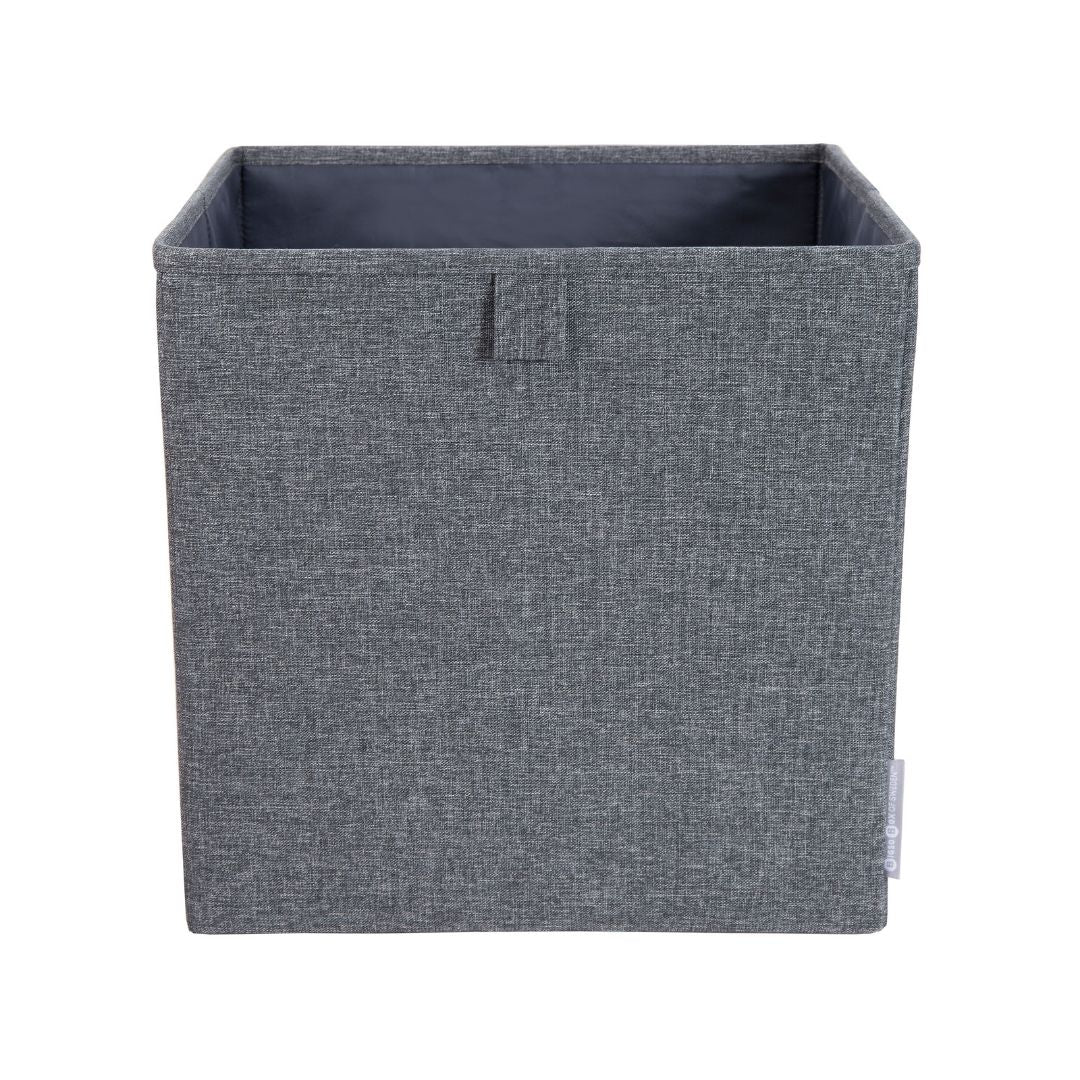 Organizador Bigso Box Cuadrado Multipropósito 31,5 x 31,5 cm Gris