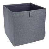 Organizador Bigso Box Cuadrado Multipropósito 31,5 x 31,5 cm Gris